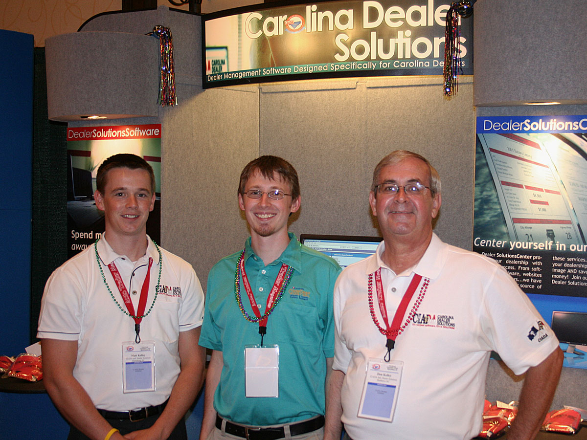 Matt, Ryan, and Don Kelley at the 2006 CIADA Convention