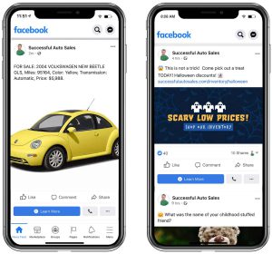 Facebook posting tool by KGI
