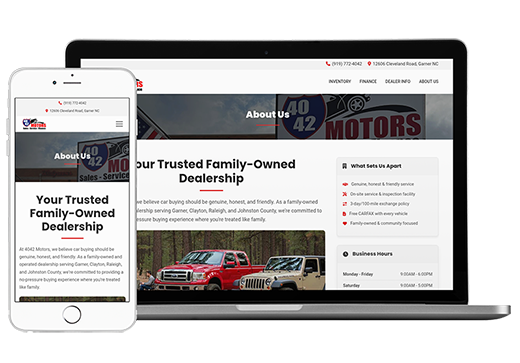 A KGI dealer website built for SEO and AI in 2026